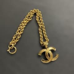 CHANEL シャネル ネックレス ココマーク ゴールド 94P - メルカリ