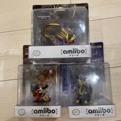 モンスターハンターライズ amiibo アミーボ 3体セットのサムネイル