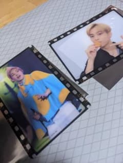 EXO フィルムコンサート特典　フィルム風デザインカード シウミン セットのサムネイル