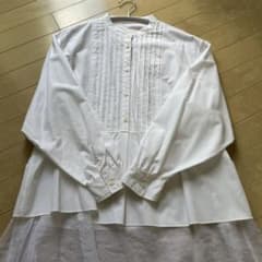 MORABITO BLANC 長袖ブラウス ホワイト 40 - メルカリ