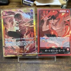 ワンピースカード　決戦の刻　ポートガス・D・エース セット売り ワンピースカード ポートガス・D・エース 2枚セット 決戦の刻 - メルカリ