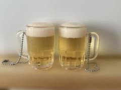 生ビール キーホルダー ストラップ2個のサムネイル