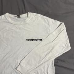 neographer ホワイト ロングスリーブ Tシャツのサムネイル