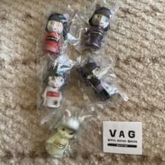 未開封 VAG ガチャ 物ノ怪少女 5種 コンプリート VAG42 ソフビ 猫又 