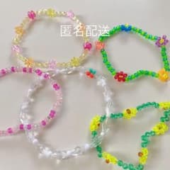 匿名配送］お子様向け ハンドメイド ビーズブレスレット キッズ