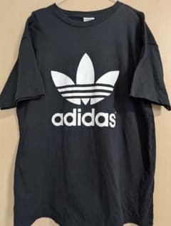 90s USA製 アディダス 前後両面ビッグロゴ Tシャツ シングルステッチ L 90s USA製 アディダス 前後両面ビッグロゴ Tシャツ シングルステッチ L