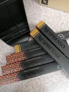 Nespresso　コーヒーカプセル6本　スタンドのセットのサムネイル