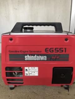 にく様専用　新ダイワEG551 発電機　動作確認済み　メンテナンス済みのサムネイル