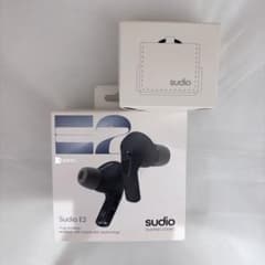 値下げOK‼︎】Sudio E2 ワイヤレスイヤホン 本体 - メルカリ