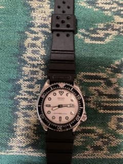 SEIKO 6458-600B セイコー ダイバー レトロ 白文字盤 美品 レア - メルカリ