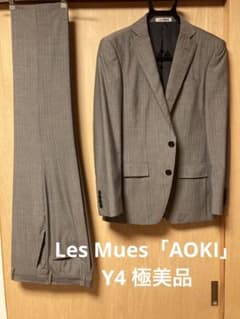 AOKI LES MUES メンズスーツ セットアップ ストライプ柄のサムネイル