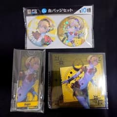 グッスマくじ P3R アイギス アクリルスタンド ミニ色紙 缶バッジ