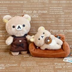 ★リラックマ★ぶらさげぬいぐるみ＆てのりぬいぐるみセット★R24
