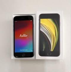 iPhone SE2（第2世代）64GB バッテリー75% 動作良好 割れあり - メルカリ