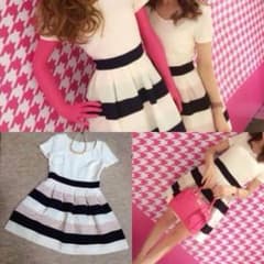 ミシェルマカロン♡未使用ワンピ完売品のサムネイル