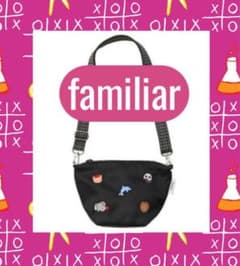 新品 familiarショルダーバッグ ポシェット アドベンチャーワールドのサムネイル