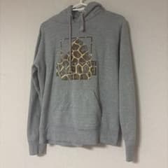 XLARGE キリン柄 ゴリラロゴ パーカーのサムネイル