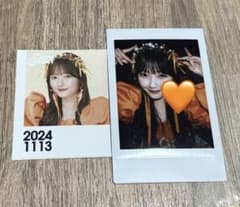 お値下げ川本笑瑠 CUTIE STREET 12/7撮り下ろしチェキ たすき衣装 最終値下げ】CUTIE STREET 川本笑瑠 初期衣装 撮り下ろしチェキ - メルカリ