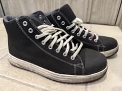 一度のみ使用　Converse All Star ハイカット安全靴 黒　28cmのサムネイル