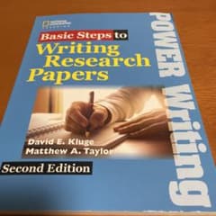 Basic step to Writing Research Papersのサムネイル