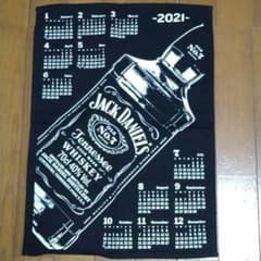 【新品限定品】ジャック ダニエル2021年タペストリーカレンダーのサムネイル
