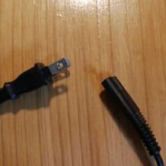 PS4/PS3/PS2　2pin電源ケーブルのサムネイル