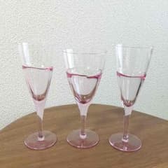 スガハラ sghr ワイン グラス デュオ 3点 セット 桜色のサムネイル