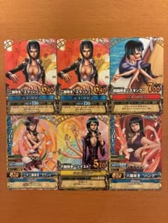 ワンピーベリーマッチ ニコ・ロビン 6枚セット - メルカリ