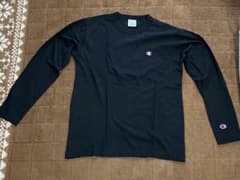 Champion 長袖Tシャツ ブラック Sのサムネイル