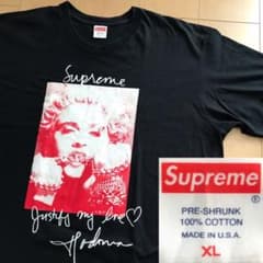 002希少XL madonna マドンナ シュプリーム supreme Tシャツ - メルカリ