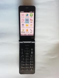 4635【中古美品・SIMフリー】SBソフトバンク4Gガラホ601SHブラック 4635【中古美品・SIMフリー】SBソフトバンク4Gガラホ601SHブラック