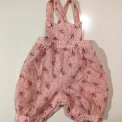 babyDiorサロペット♡90かわいいベビーピンク花柄のサムネイル