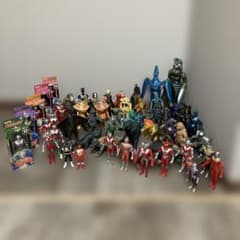 ウルトラマン その他 ソフビ 64体セット 当時物 レア物混入 昭和レトロ ウルトラマン その他 ソフビ 64体セット 当時物 レア物混入 昭和レトロ