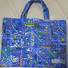 新品☆電車柄レッスンバッグのサムネイル