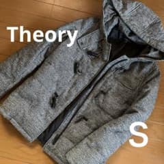 theory セオリー ショート ダッフルコート ダウン コートSレディース