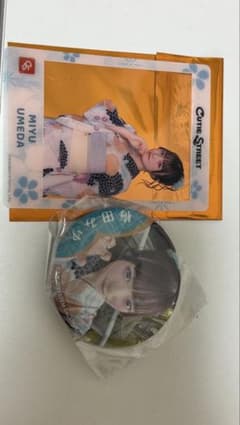 CUTIE STREET 梅田みゆ 缶バッジ ブロマイド セットのサムネイル