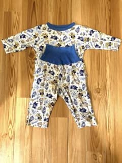秋冬に活躍⭐︎腹巻き付きアンパンマンパジャマ 90cm 腹巻付きのサムネイル
