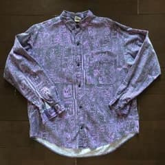 VISION 90's grigley 総柄ボタンダウンシャツのサムネイル