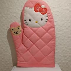 新品未使用ハローキティ 鍋つかみのサムネイル
