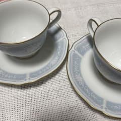 ノリタケ　カップ&ソーサー　2客　お値下げしました。のサムネイル