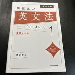 大学入試問題集 関正生の英文法ポラリス[1 標準レベル]のサムネイル