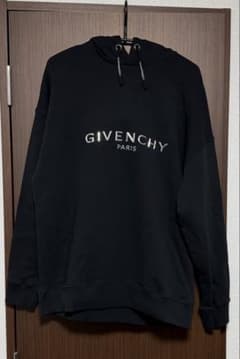 未使用品　GIVENCHY ブラック パーカー フード付きのサムネイル