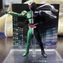 バンダイ MICRO STATUE COLLECTION 仮面ライダーWとカブトのサムネイル