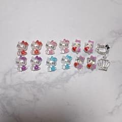 キティちゃん ネイルパーツ14個セットのサムネイル