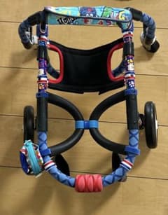 【テレビで紹介されました】犬用車椅子小型犬用パテラ負担軽減　介護ポメラニアン テレビで紹介されました】犬用車椅子小型犬用パテラ負担軽減 介護