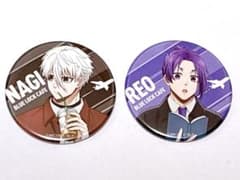 ブルーロック 凪誠士郎 御影玲王 カフェ SPECIALTRIP 缶バッジ - メルカリ