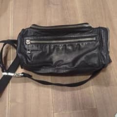 Dior HOMME ディオールオム ラムレザー ウエストポーチ ボディバッグ