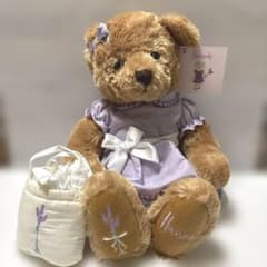 Harrods ハロッズ フローラルベア ラベンダー ぬいぐるみ 2007年
