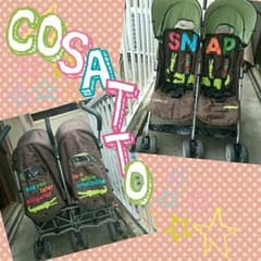 COSATTO☆コサット☆YOU2☆ベビーカー♪双子、年子さんいかがでしょうか？のサムネイル