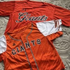 Giants ユニフォーム オレンジ 半袖のサムネイル